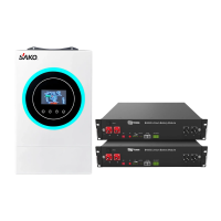 Гибридный инвертор Sako SUNON6.2K-LDY4.8K1-LFP 6.2kW 4.8kWh 2BAT LiFePO4 6000 циклів