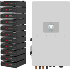 Гибридный инвертор DEYE SUN-30K-SG01HP3-EU-BM3-HV51100-11-56.32kW-LFP