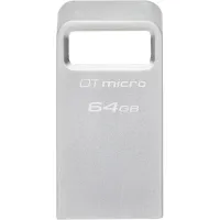 Флеш память USB Kingston 64 GB DataTraveler Micro USB 3.2 Metal (DTMC3G2/64GB)