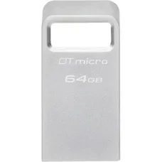 Флеш память USB Kingston 64 GB DataTraveler Micro USB 3.2 Metal (DTMC3G2/64GB)