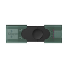 Флеш память USB Kingston 256 GB DataTraveler Duo Green (DTDEG2/256GB)