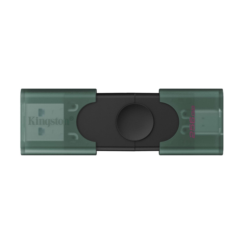 Флеш память USB Kingston 256 GB DataTraveler Duo Green (DTDEG2/256GB)