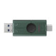Флеш память USB Kingston 256 GB DataTraveler Duo Green (DTDEG2/256GB)
