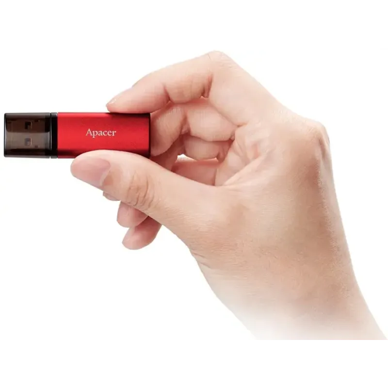 Флеш пам'ять USB Apacer 256 GB AH25B USB 3.1 Red (AP256GAH25BR-1)