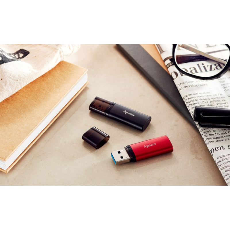 Флеш пам'ять USB Apacer 256 GB AH25B USB 3.1 Red (AP256GAH25BR-1)