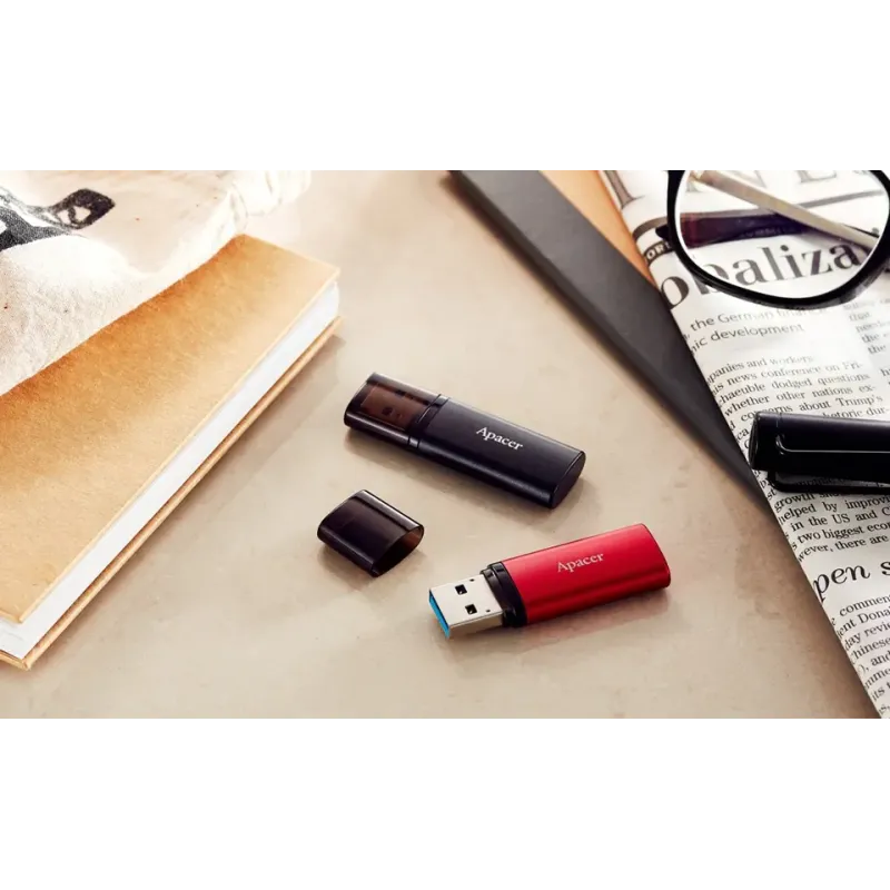 Флеш пам'ять USB Apacer 256 GB AH25B USB 3.1 Red (AP256GAH25BR-1)