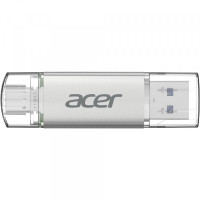 Флеш пам'ять USB Acer 128 GB UT300 Dual Drive USB-C & USB-A Grey (BL.9BWWA.590)