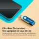 Флеш пам'ять USB PATRIOT 256 GB Xporter X550 USB 3.2 Gen 1 Type-A+C (PS256GX550AAD)