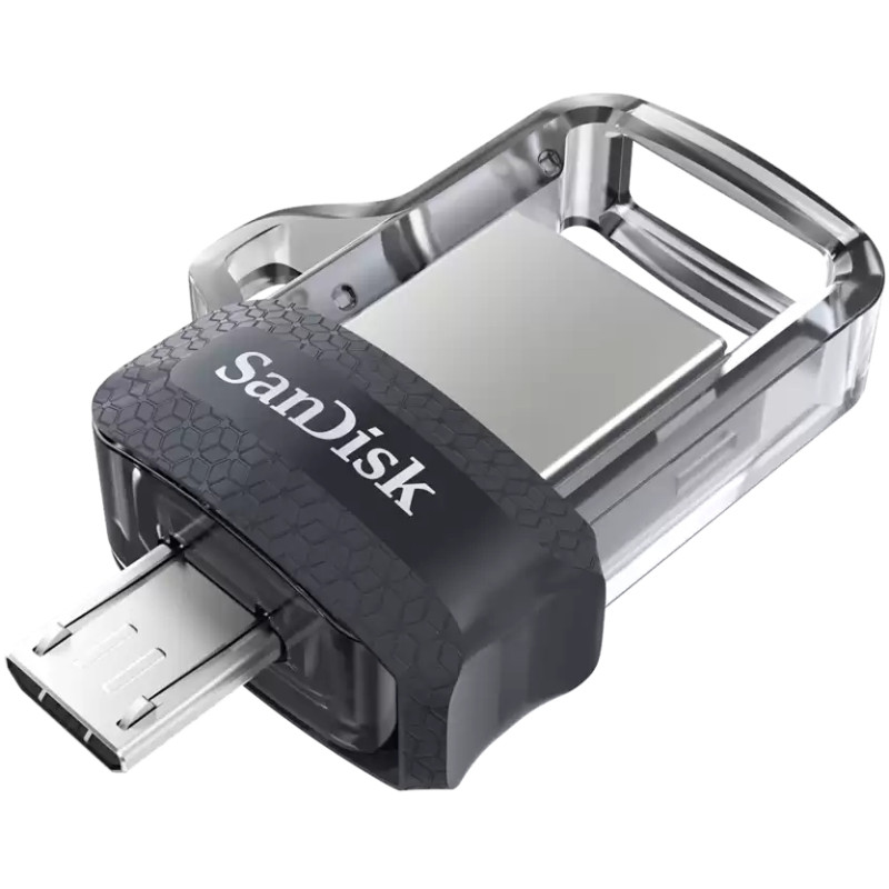 Флеш память USB SanDisk 128 GB Ultra Dual Drive M3.0 (SDDD3-128G-G46)