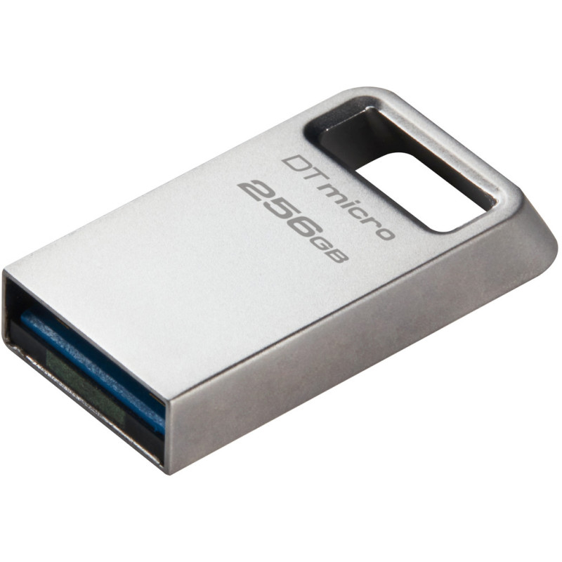 Флеш пам'ять USB Kingston 256 GB DataTraveler Micro USB 3.2 Metal (DTMC3G2/256GB)