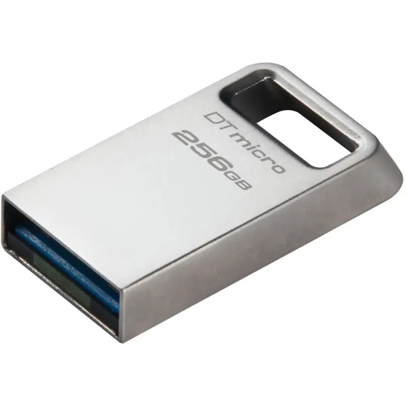Флеш пам'ять USB Kingston 256 GB DataTraveler Micro USB 3.2 Metal (DTMC3G2/256GB)