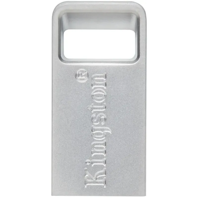 Флеш пам'ять USB Kingston 256 GB DataTraveler Micro USB 3.2 Metal (DTMC3G2/256GB)