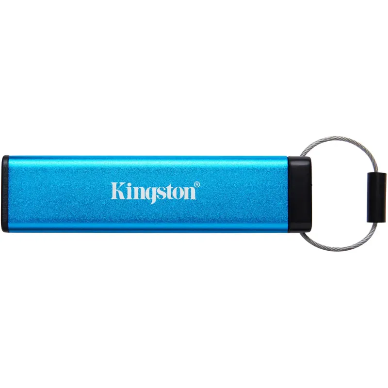 Флеш память USB Kingston 128 GB USB3.2 IronKey Keypad Blue (IKKP200C/128GB)