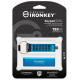 Флеш пам'ять USB Kingston 128 GB USB3.2 IronKey Keypad Blue (IKKP200C/128GB)