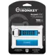 Флеш память USB Kingston 128 GB USB3.2 IronKey Keypad Blue (IKKP200C/128GB)