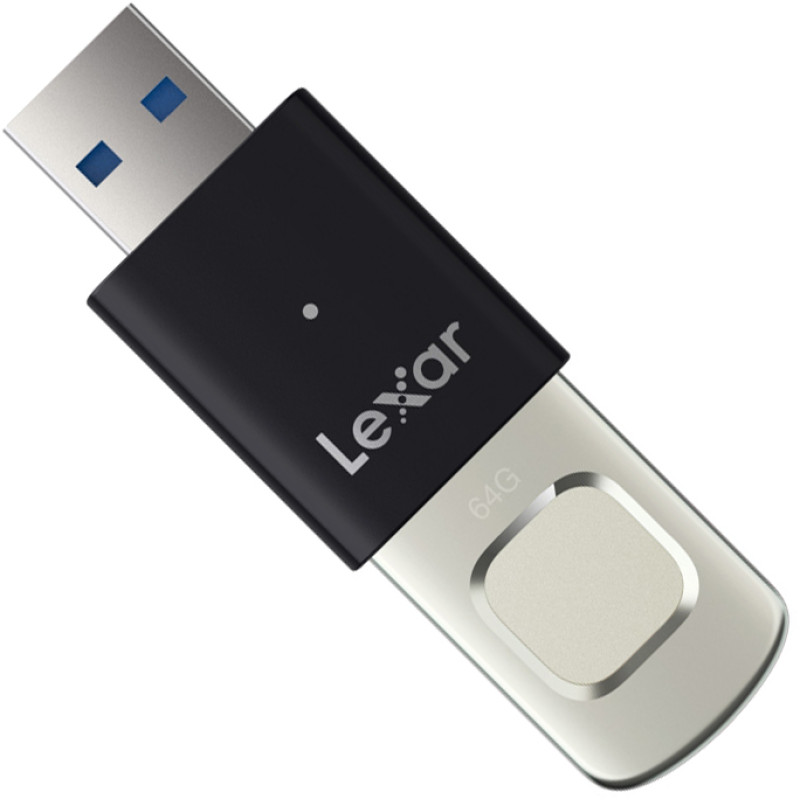 Lexar JumpDrive Fingerprint F35 Pro (LJDF35P064G-RNBNG)