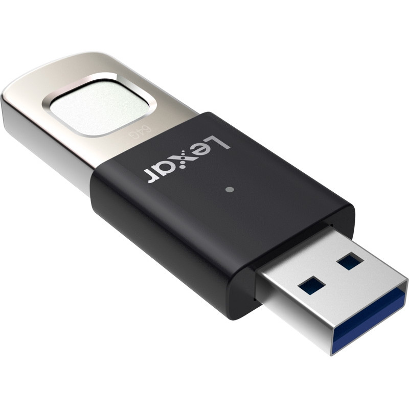 Lexar JumpDrive Fingerprint F35 Pro (LJDF35P064G-RNBNG)