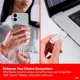 Флеш память USB SanDisk 256 GB Phone Drive USB-C Arctic White (SDIXS0N-256G-GN6NE)