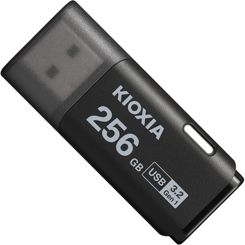 Флеш пам'ять USB Kioxia 256 GB TransMemory U301 Black (LU301K256GG4)