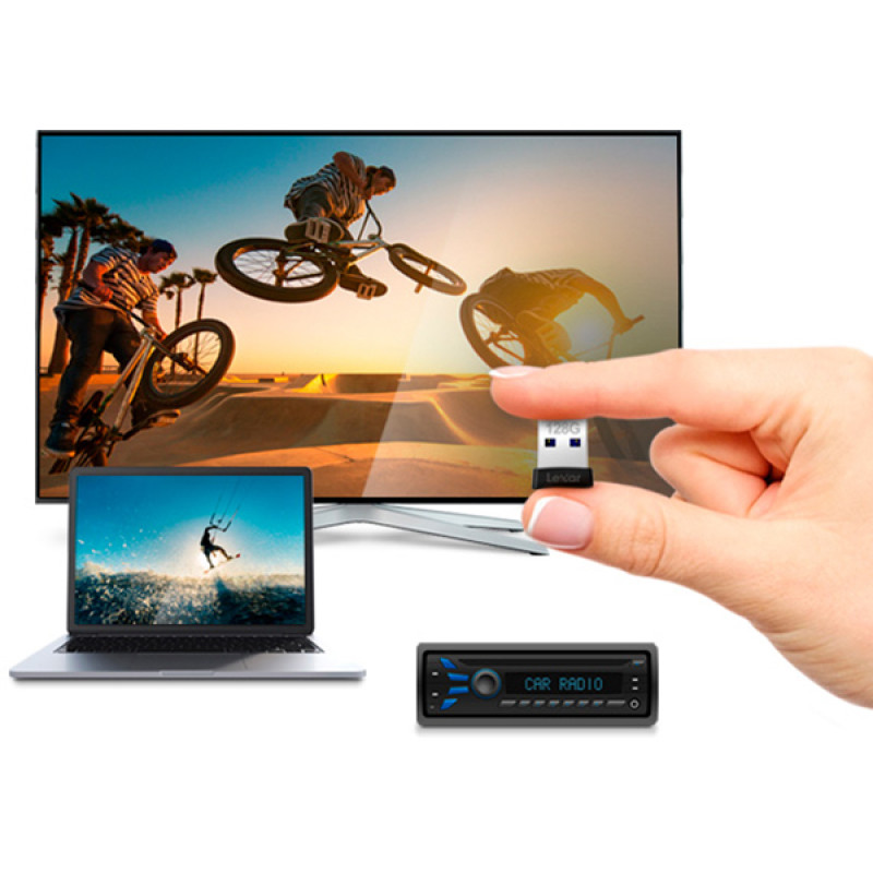 Флеш память USB Lexar 256 GB JumpDrive S47 (LJDS47-256ABBK)