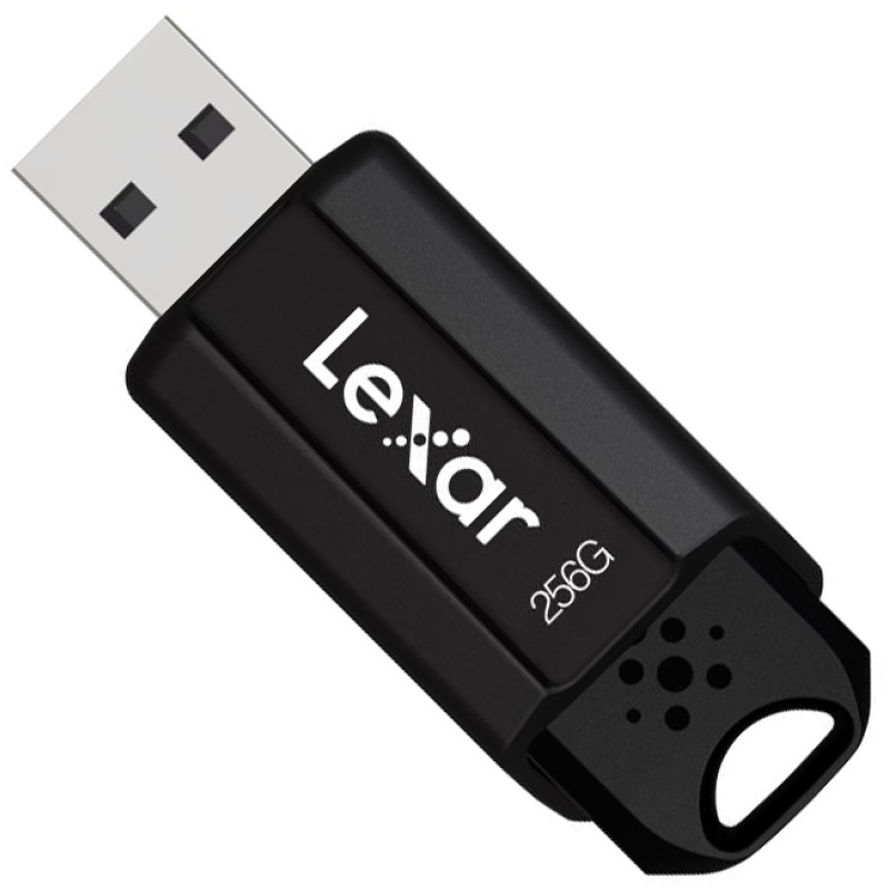 Флеш память USB Lexar 256 GB JumpDrive S80 USB 3.1 Black (LJDS080256G-BNBNG)