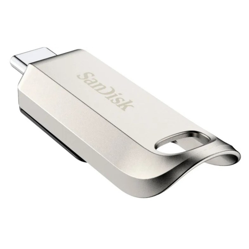Флеш память USB SanDisk 128 GB Ultra Luxe USB-C3.2 (SDCZ75-128G-G46)