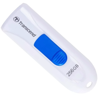 Флеш память USB Transcend 256 GB JetFlash 790 USB 3.1 White (TS256GJF790W)