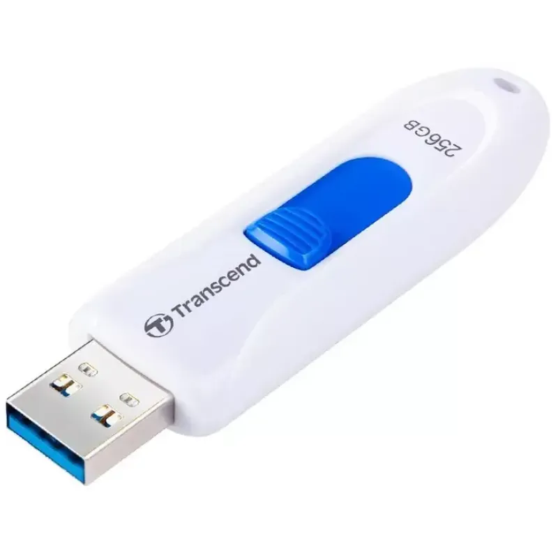 Флеш память USB Transcend 256 GB JetFlash 790 USB 3.1 White (TS256GJF790W)