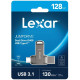 Флеш пам'ять USB LEXAR LJDD400128G-BNQNG