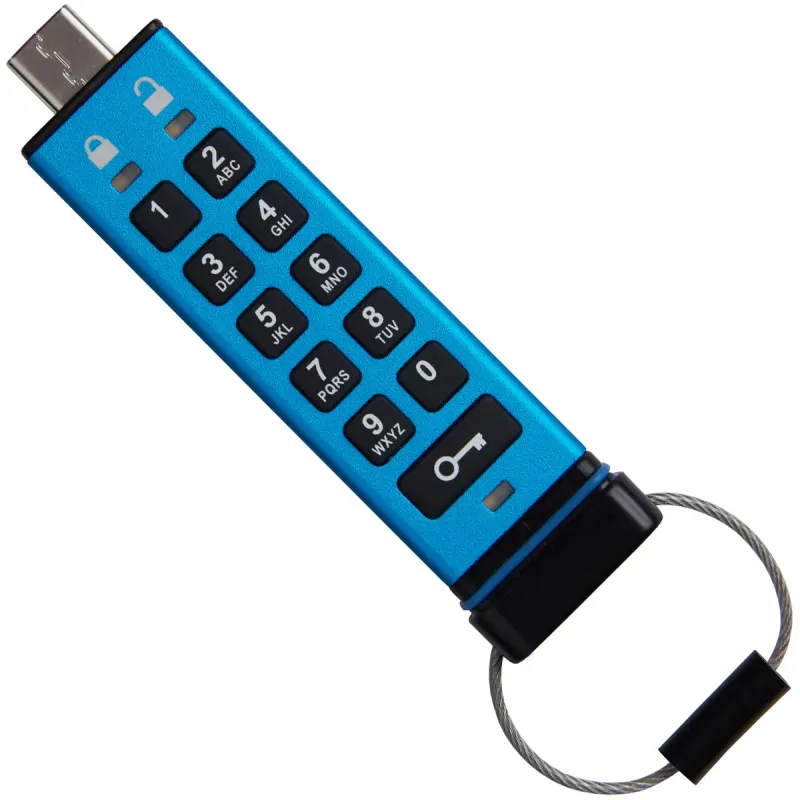 Флеш память USB Kingston 16 GB IronKey Keypad 200 (IKKP200/16GB)