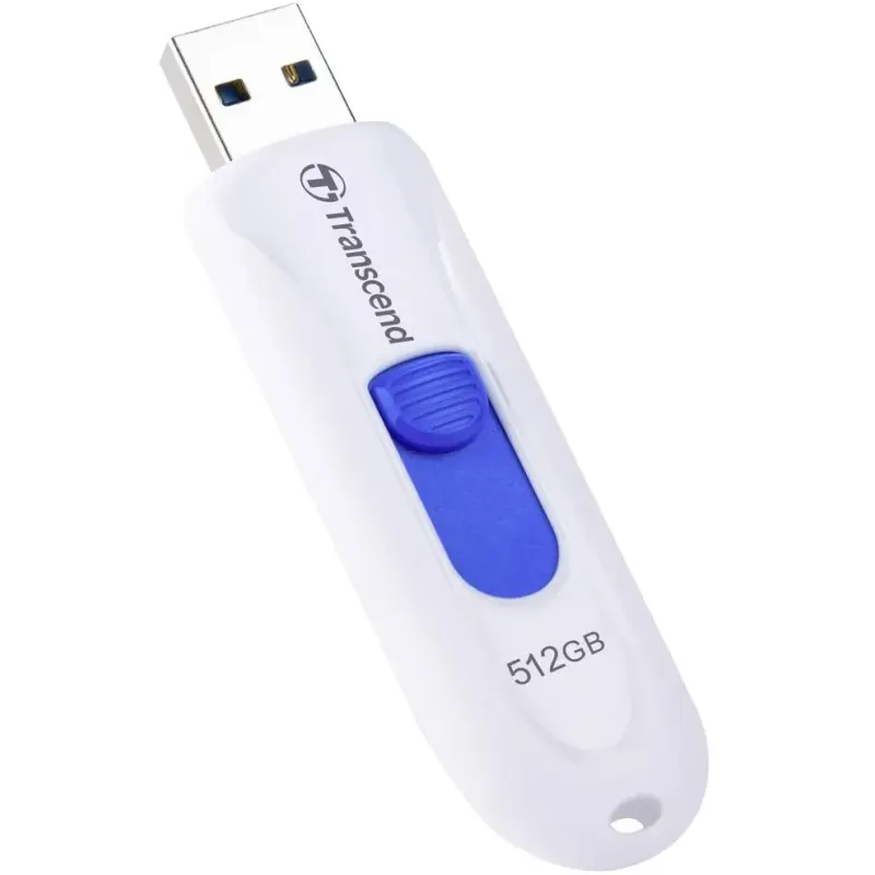 Флеш пам'ять USB Transcend 512GB JetFlash 790 White USB 3.1 (TS512GJF790W)