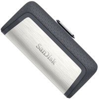 Флеш память USB SanDisk 32 GB USB 3.0 + Type-C Ultra Dual (SDDDC2-032G-G46)