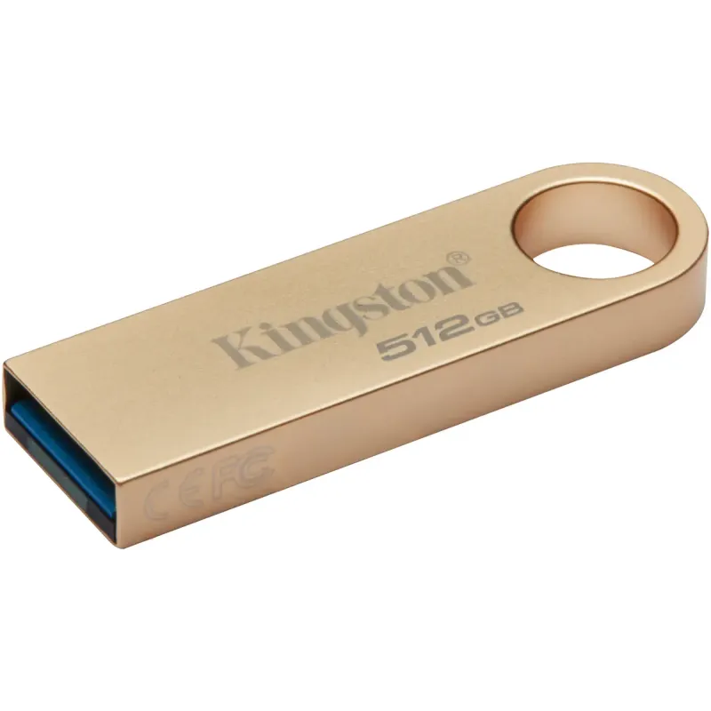 Флеш пам'ять USB Kingston 512 GB DataTraveler SE9 Gen 3 Gold (DTSE9G3/512GB)