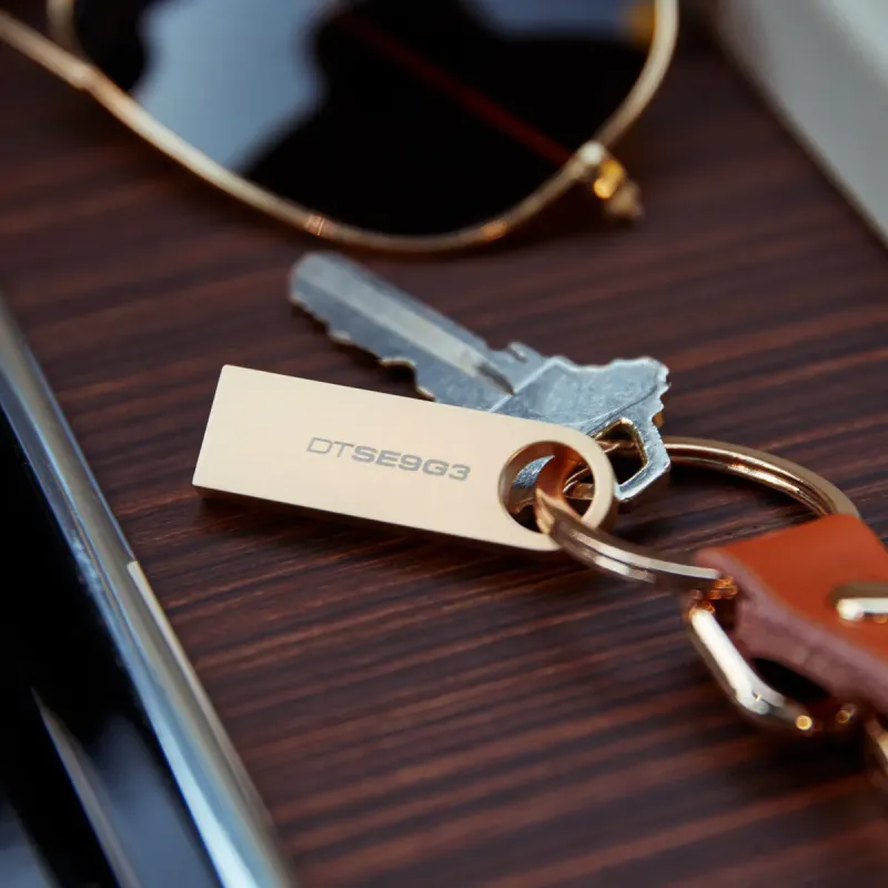 Флеш пам'ять USB Kingston 512 GB DataTraveler SE9 Gen 3 Gold (DTSE9G3/512GB)
