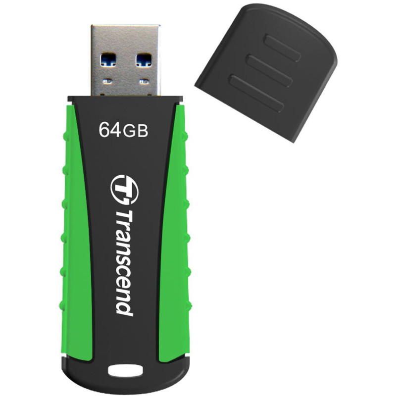 Transcend 256 GB JetFlash 810 Rugged Black/Green (TS256GJF810)