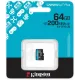 Карта памяти Kingston 64 GB microSDXC Canvas Go! Plus UHS-I U3 V30 A2 Class 10 (SDCG4/64GBSP)