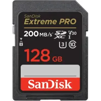 Карта памяти SanDisk 128 GB SDXC UHS-I U3 V30 Extreme PRO (SDSDXXD-128G-GN4IN)