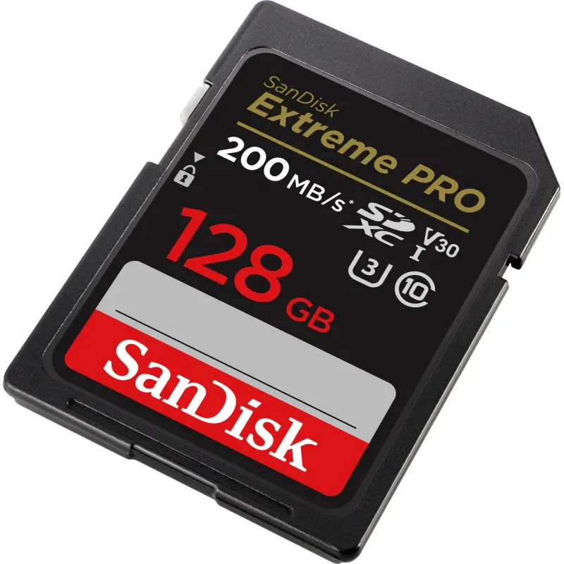 Карта памяти SanDisk 128 GB SDXC UHS-I U3 V30 Extreme PRO (SDSDXXD-128G-GN4IN)