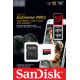 SanDisk 512 GB microSDXC UHS-I U3 Extreme Pro + SD Adapter SDSQXCD-512G-GN6MA
