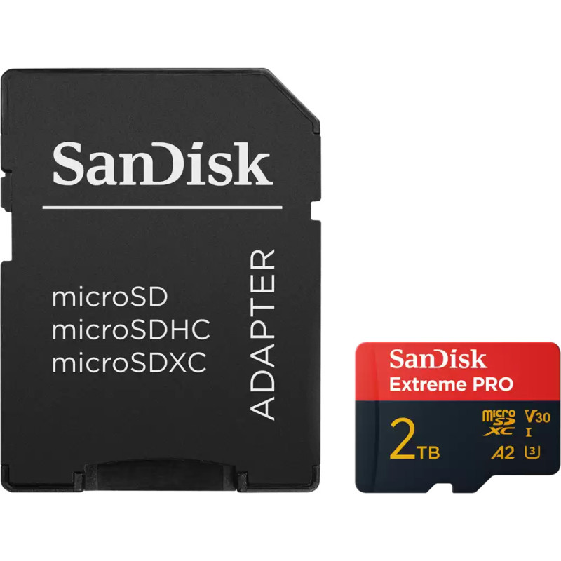 Карта памяти SanDisk 2 TB microSDXC Extreme PRO (SDSQXCD-2T00-GN6MA)