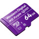 Карта памяти WD 64 GB microSDXC UHS-I Class 10 Purple QD101 WDD064G1P0C