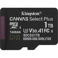 Карта памяти Kingston 1 TB microSDXC Canvas Select Plus Gen3 (SDCS3/1TBSP)