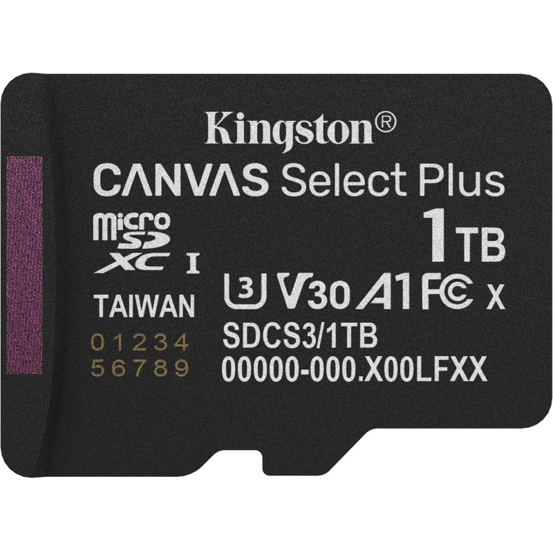 Карта памяти KINGSTON SDCS3/1TBSP