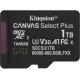 Карта памяти Kingston 1 TB microSDXC Canvas Select Plus Gen3 (SDCS3/1TBSP)