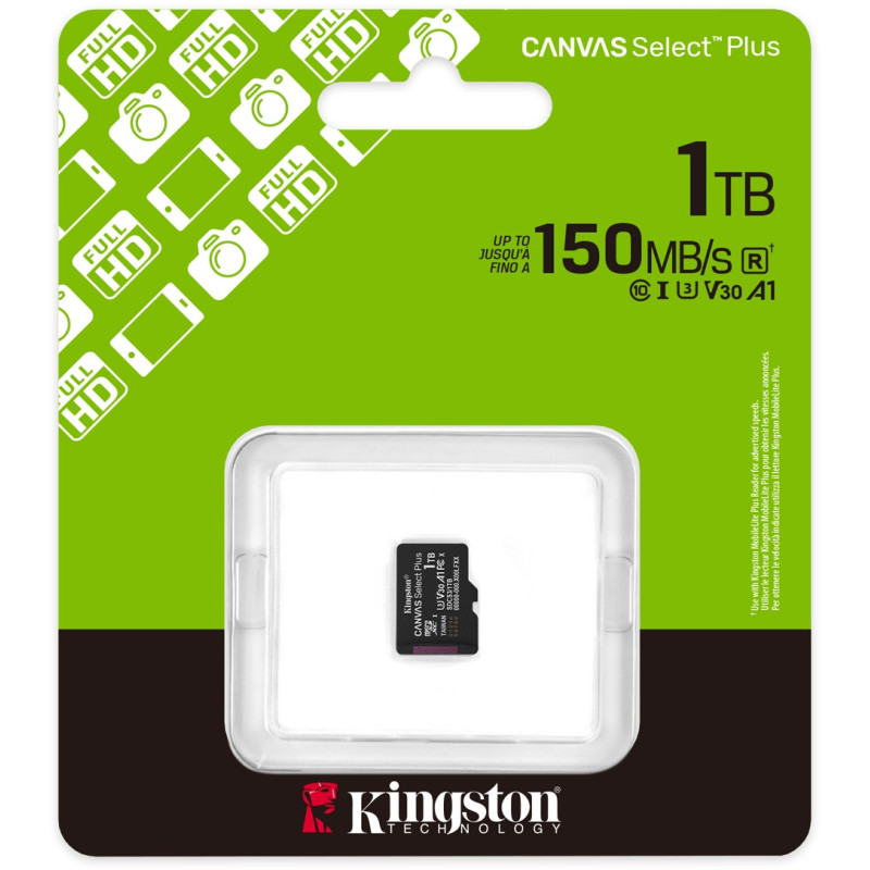 Карта памяти KINGSTON SDCS3/1TBSP