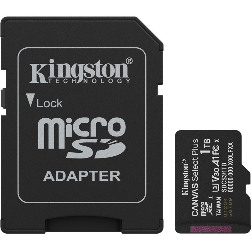 Карта памяти KINGSTON SDCS3/1TB