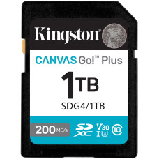 Карта памяти Kingston 1 TB SDXC Canvas Go! Plus C10 UHS-I U3 A2 (SDG4/1TB)