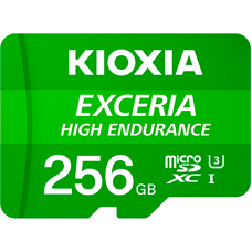 Карта пам'яті KIOXIA Exceria High Endurance microSDXC 256GB (LMHE1G256GG2)