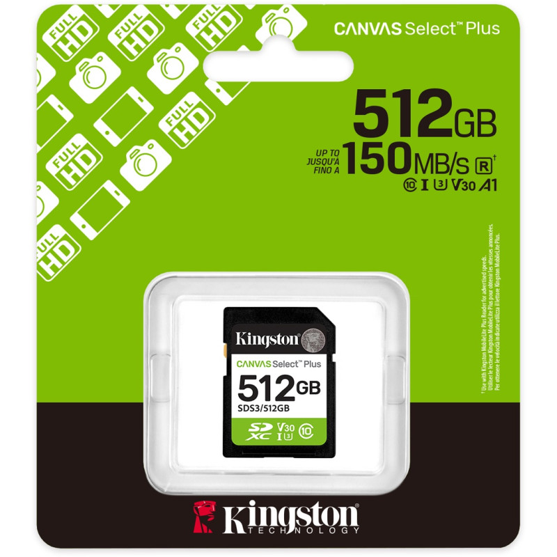 Карта памяти KINGSTON SDS3/512GB