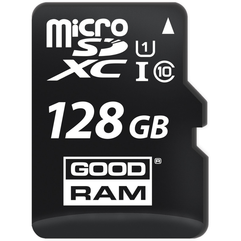 Карта пам'яті GOODRAM 128 GB microSDXC class 10 UHS-I + SD Adapter M1AA-1280R12